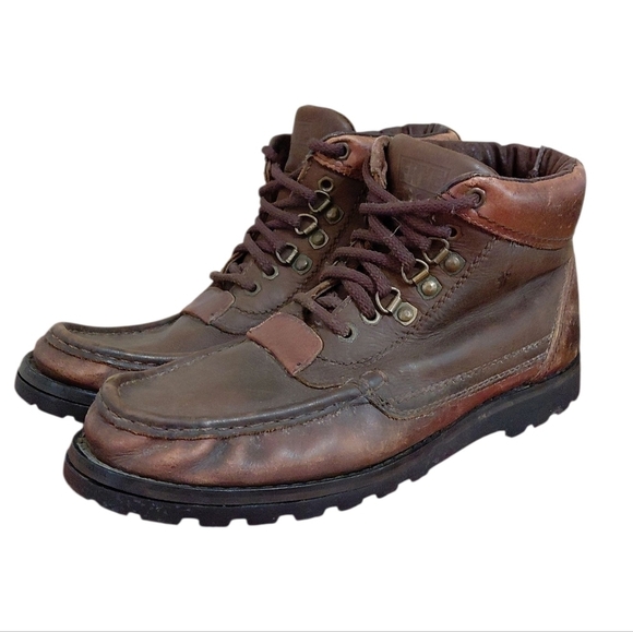 Frye Brown Leather Chukka Boots Size 7 Hiking Ankle Boot main image 8